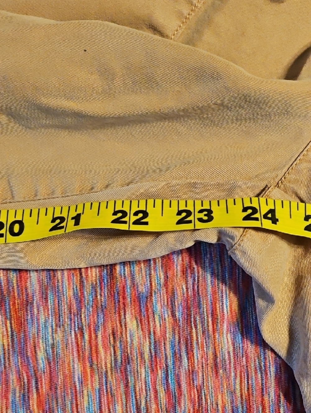 Velvet Heart Flowy Cargo Pants - Tan - Picture 14 of 15